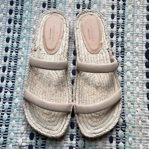 Everlane Espadrille Slides
